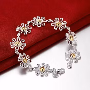 Silverpläterat Armband