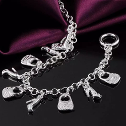 Silverpläterat Armband