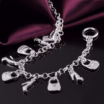 Silverpläterat Armband