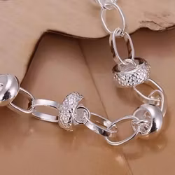Silverpläterat Armband