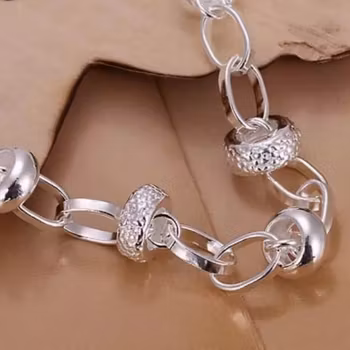 Silverpläterat Armband