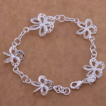 Silverpläterat Armband