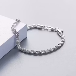 Silverpläterat Armband