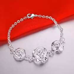 Silverpläterat Armband