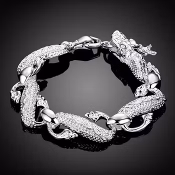 Silverpläterat Armband