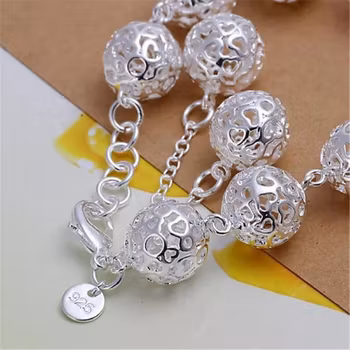 Silverpläterat Armband