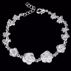 Silverpläterat Armband