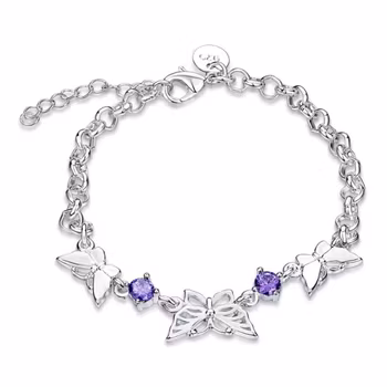 Silverpläterat Armband
