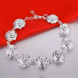 Silverpläterat Armband