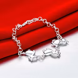 Silverpläterat Armband
