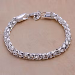 Silverpläterat Armband
