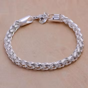 Silverpläterat Armband