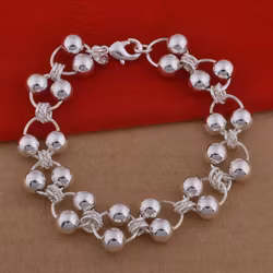Silverpläterat Armband
