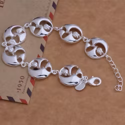 Silverpläterat Armband