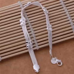 Silverpläterat Armband