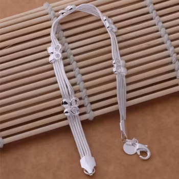 Silverpläterat Armband