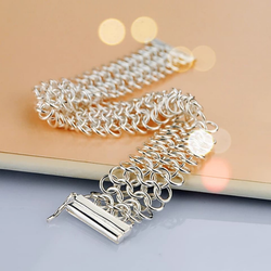Silverpläterat Armband