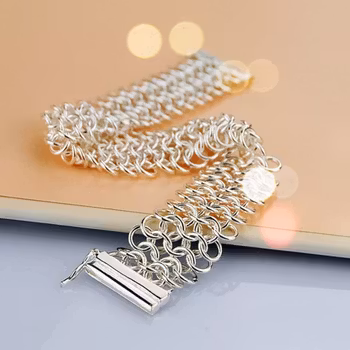 Silverpläterat Armband