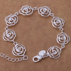 Silverpläterat Armband