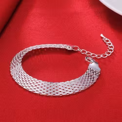 Silverpläterat Armband