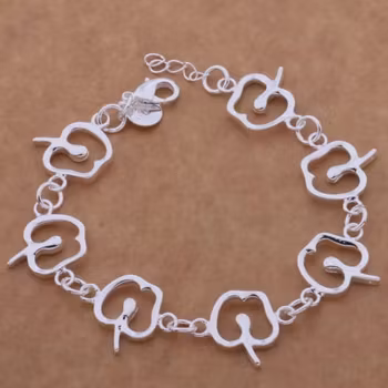 Silverpläterat Armband