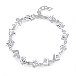 Silverpläterat Armband
