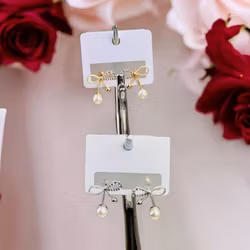 Silverpläterat Örhänge
