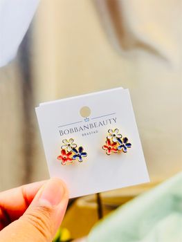 Silverpläterat Örhänge