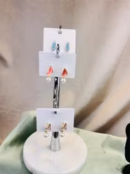 Silverpläterat Örhänge