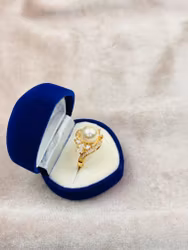 925 silverpläterad ring st.57