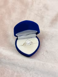 925 silverpläterad ring st.57