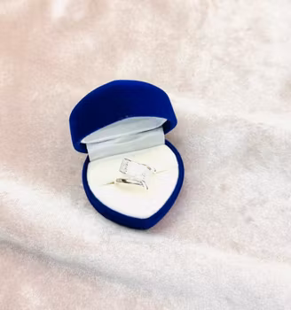 925 silverpläterad ring st.57