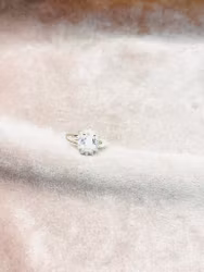 925 silverpläterad ring st.57