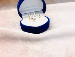 925 silverpläterad ring st.57