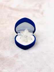 925 silverpläterad ring st.57
