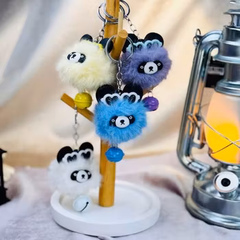 Panda nyckelring