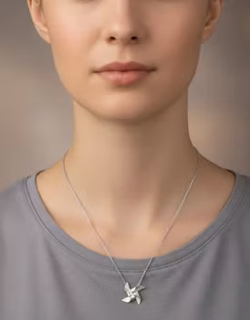 Vindsnurra Silverhalsband