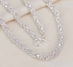 Kedja i Silverpläterat