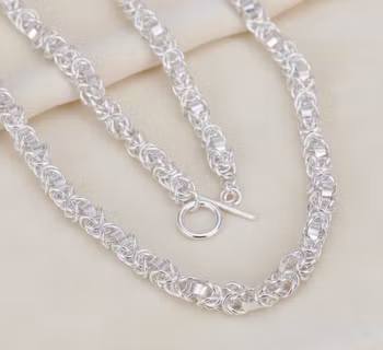 Kedja i Silverpläterat