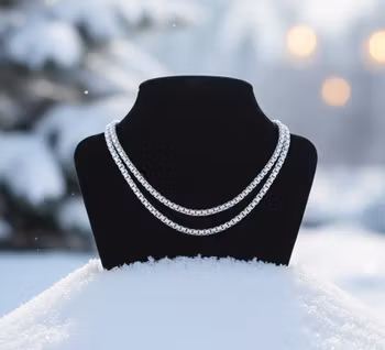 Kedja i Silverpläterat