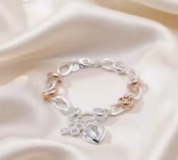 Hjärtats Nyckel Charmarmband