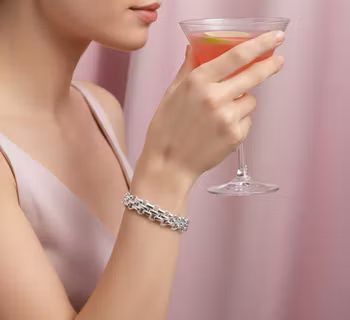 Eleonora Silverarmband med T-lås