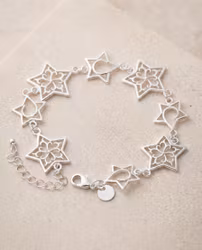 Stjärnglans Armband – Silverlycka ✨