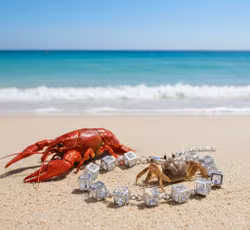 Kristallkuber i Silverlyster 💎