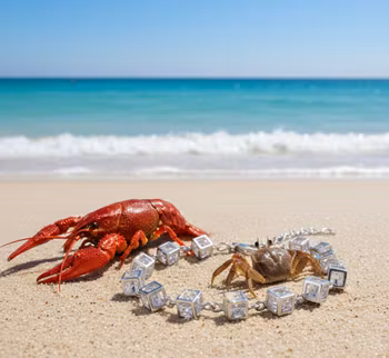 Kristallkuber i Silverlyster 💎