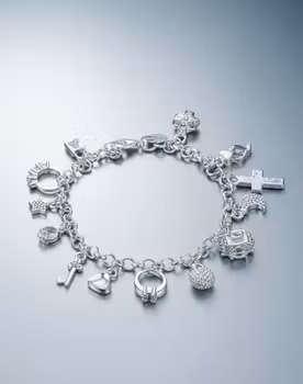 Stunder av Silver – Berlockarmband