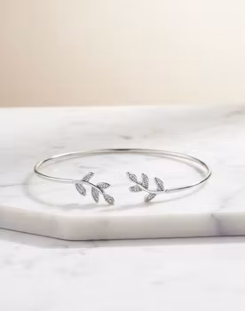 Silverlycka Bladarmband