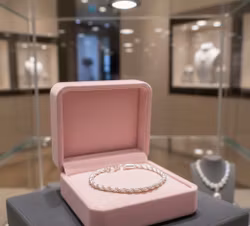 Silverlycka – Flätat Armband