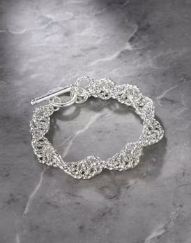 Silverlycka Twist Armband