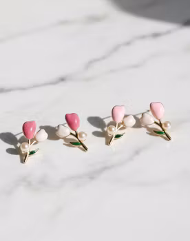 Små Tulpaner med Pärlor